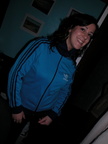 Julia in one of my tracksuits