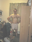 Simon in his shorts